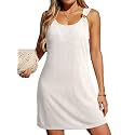 Dokotoo Swimsuit Coverup for Women Sheer Beach Cover Up Dress