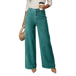Dokotoo Womens Casual High Waisted Jeans Stretch