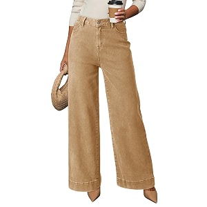 Dokotoo Womens Casual High Waisted Jeans Stretch