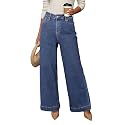 Dokotoo Women39s Casual High Waisted Jeans Stretch