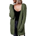 Dokotoo Women Long Cardigan Open Front Knit