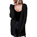 Dokotoo Women Long Cardigan Open Front Knit