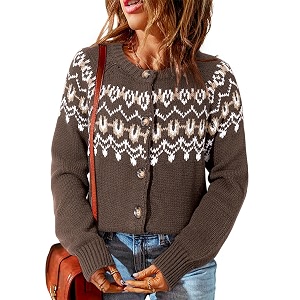 Dokotoo Womens Cardigans Casual Long Sleeve Chunky