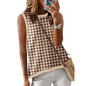 Dokotoo Womens Summer Tops 2026 Casual Striped