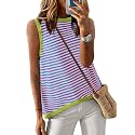 Dokotoo Womens Summer Tops 2026 Casual Striped