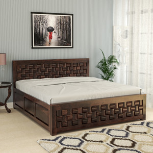 dokri solid sheesham wood king size for bedroom hotel  solid wood king box bed solid wood king box bed 21336 cm x 1905 cm 70 ft x 625 ft