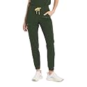 DOLAN Hope 11-Pocket CORE Womens Scrub Jogger Pant, High Waisted, Elasticated Drawcord Waistband, Soft and Durable