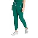 DOLAN Hope 11-Pocket CORE Womens Scrub Jogger Pant, High Waisted, Elasticated Drawcord Waistband, Soft and Durable