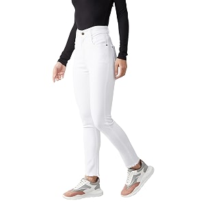 Dolce Crudo Distressed High Rise Skinny Jeans