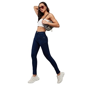 Dolce Crudo Distressed High Rise Skinny Jeans