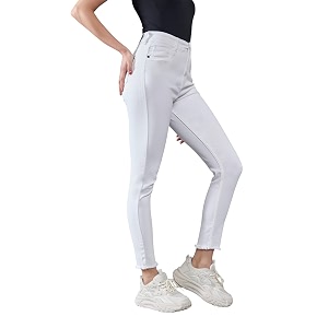 Dolce Crudo Distressed High Rise Skinny Jeans