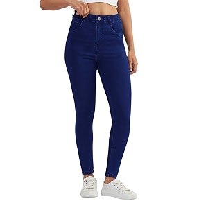 Dolce Crudo Distressed High Rise Skinny Jeans