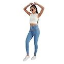 Dolce Crudo Distressed High Rise Skinny Jeans