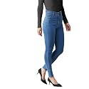 Dolce Crudo Distressed High Rise Skinny Jeans