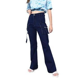 Dolce Crudo High Rise Wide Leg Jeans