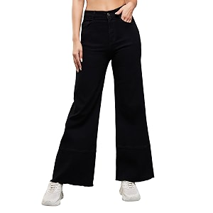 Dolce Crudo High Rise Wide Leg Jeans