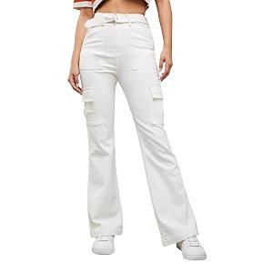 Dolce Crudo High Rise Wide Leg Jeans