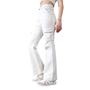 Dolce Crudo High Rise Wide Leg Jeans