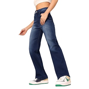 Dolce Crudo High Rise Wide Leg Jeans