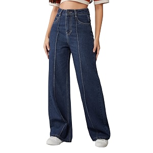 Dolce Crudo High Rise Wide Leg Jeans