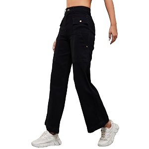 Dolce Crudo High Rise Wide Leg Jeans