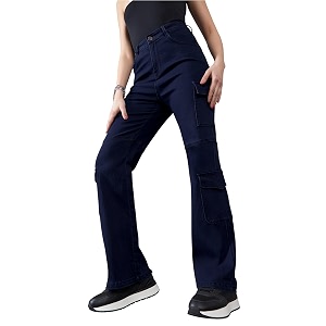 Dolce Crudo High Rise Wide Leg Jeans