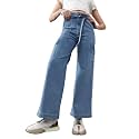 Dolce Crudo High Rise Wide Leg Jeans