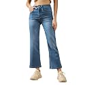 Dolce Crudo High Rise Wide Leg Jeans