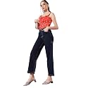 Dolce Crudo High Rise Wide Leg Jeans