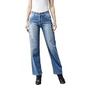 Dolce Crudo High Rise Wide Leg Jeans