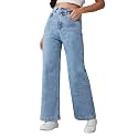 Dolce Crudo High Rise Wide Leg Jeans