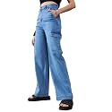 Dolce Crudo High Rise Wide Leg Jeans