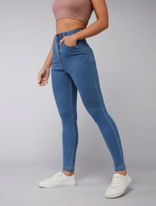 DOLCE CRUDO Skinny Women Blue Jeans