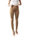 Dolce Crudo Women39s Beige Solid High Waist