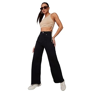 Dolce Crudo Womens High Rise Clean Look