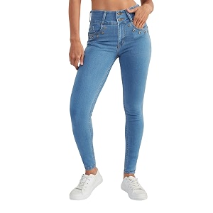 Dolce Crudo Womens Skinny Fit High Rise