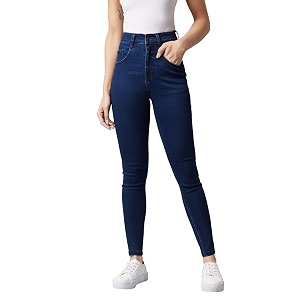 Dolce Crudo Womens Skinny Fit High Rise
