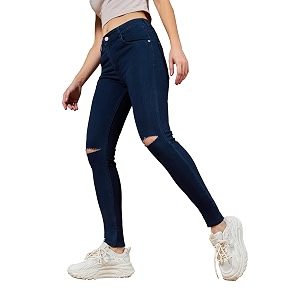 Dolce Crudo Womens Skinny Fit High Rise