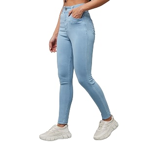 Dolce Crudo Womens Skinny Fit High Rise