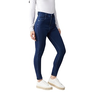 Dolce Crudo Womens Skinny Fit High Rise