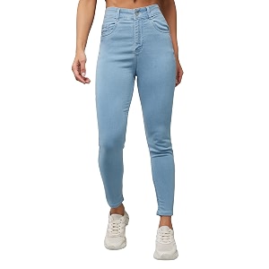 Dolce Crudo Womens Skinny Fit High Rise