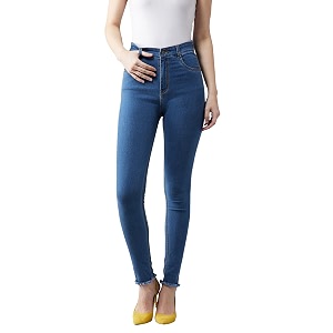 Dolce Crudo Womens Skinny Fit High Rise