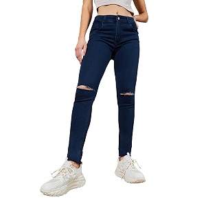 Dolce Crudo Womens Skinny Fit High Rise
