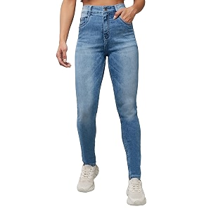 Dolce Crudo Womens Skinny Fit High Rise