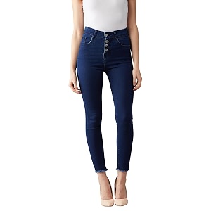 Dolce Crudo Womens Skinny Fit High Rise