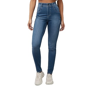 Dolce Crudo Womens Skinny Fit High Rise