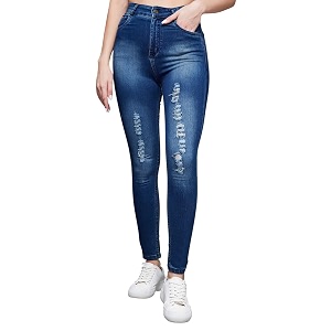 Dolce Crudo Womens Skinny Fit High Rise