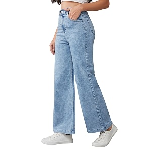 Dolce Crudo Womens Wide Leg High Rise