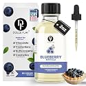 Dolce Flav Blueberry Extract – 2 Ounce Oil-Soluble Kosher, Sugar-Free, Concentrated Ripe Blueberry Flavoring for Baking, Chocolates &amp; Desserts, Includes Measured Dropper