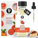 Dolce Flav Natural Blood Orange Extract – 2 Ounce Oil-Soluble Kosher, Sugar-Free, Concentrated Blood Orange Flavoring for Baking, Chocolates &amp; Desserts, Includes Measured Dropper